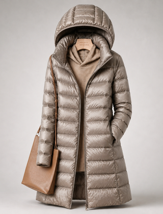 Women's lightweight everyday jacket with removable hood shown in multiple colours