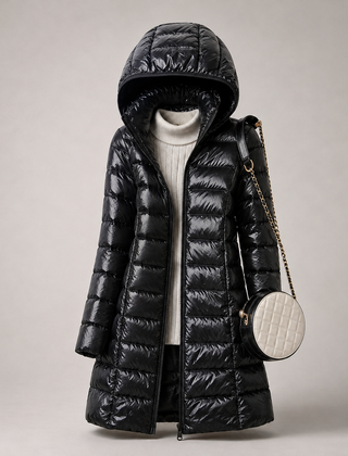 Women's lightweight everyday jacket with removable hood shown in multiple colours