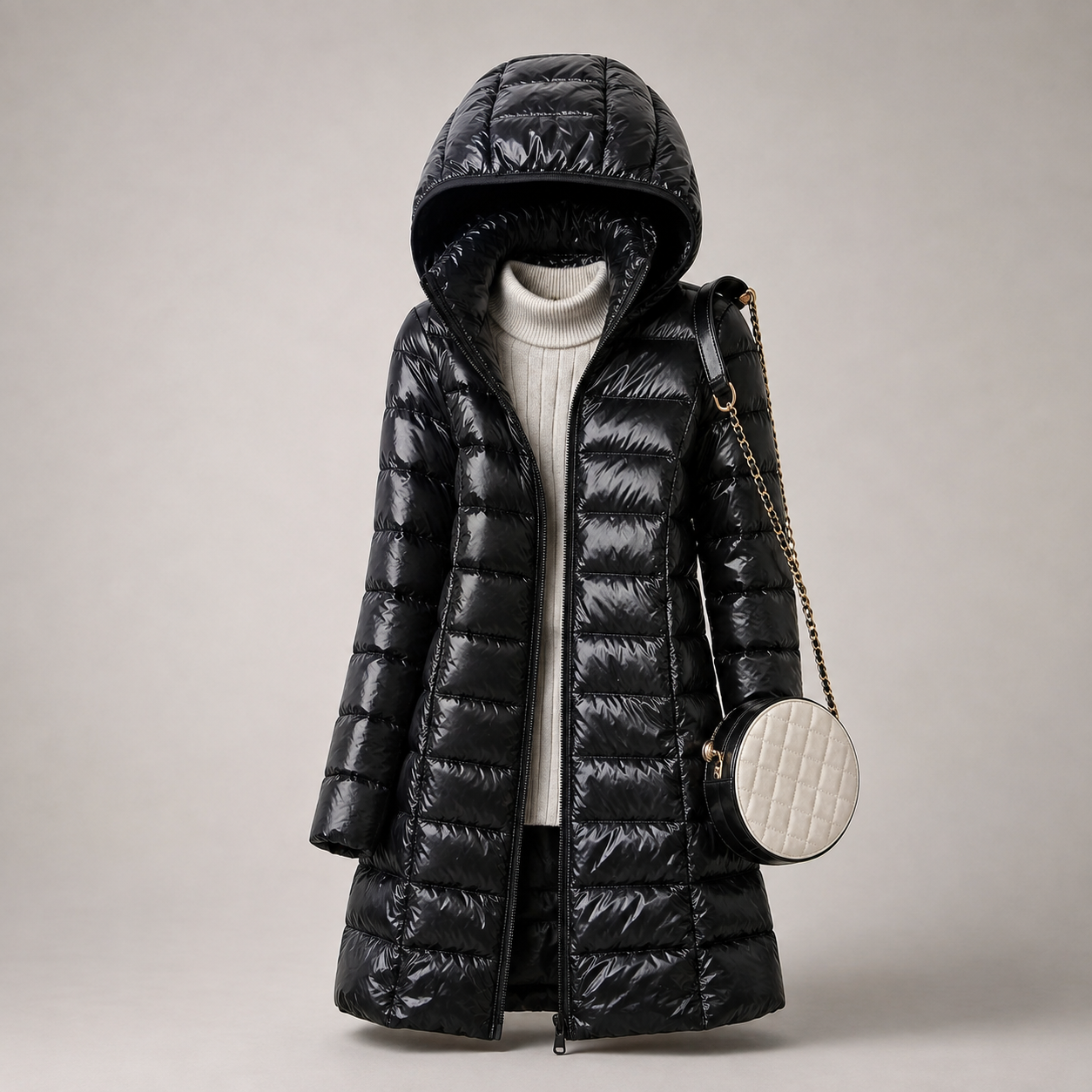Women's lightweight everyday jacket with removable hood shown in multiple colours