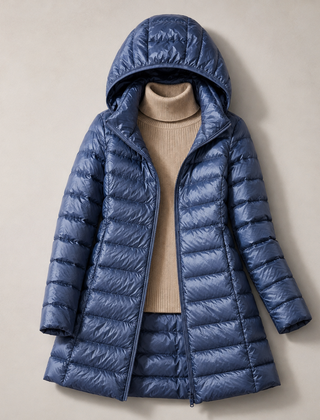 Women's lightweight everyday jacket with removable hood shown in multiple colours