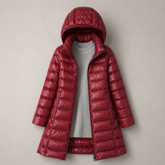 Women's lightweight everyday jacket with removable hood shown in multiple colours