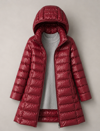 Women's lightweight everyday jacket with removable hood shown in multiple colours