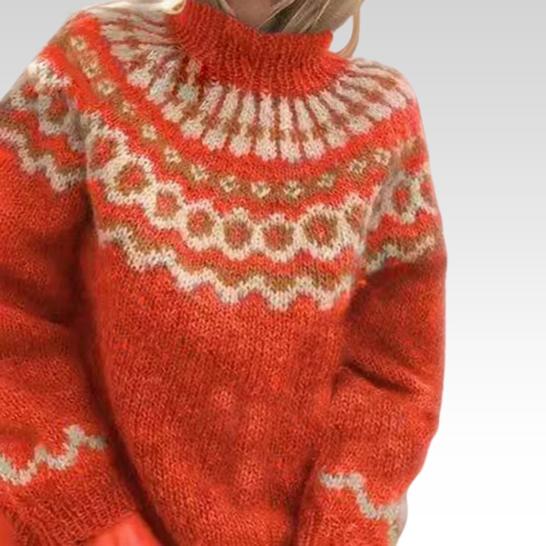 Amara | Handmade Icelandic-Style Knit Sweater