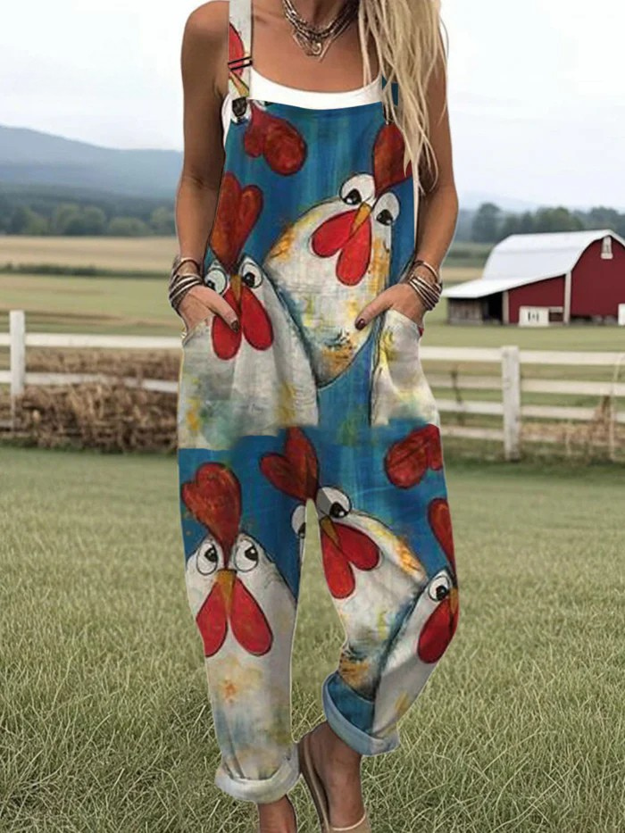 Rosalie | Whimsical Printed Jumpsuit