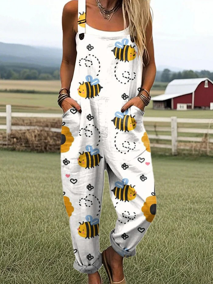 Ruby | Honeybee Garden Jumpsuit