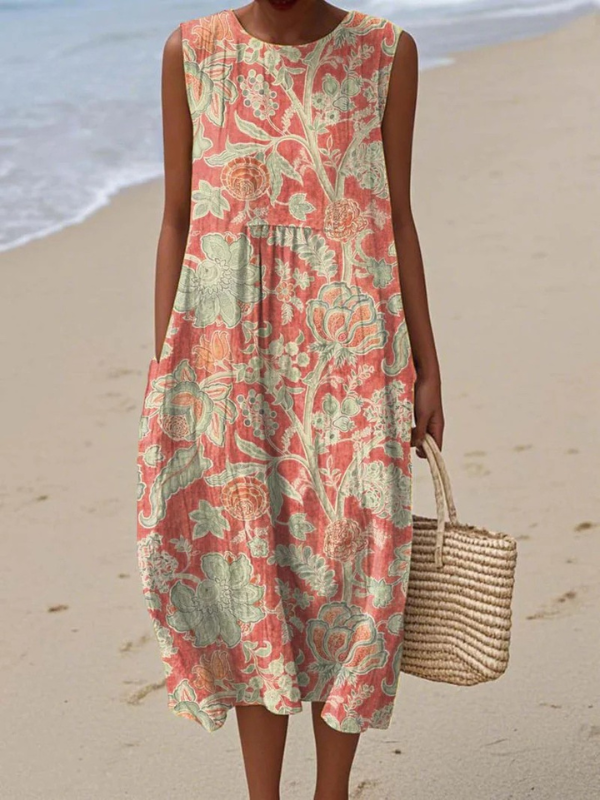 Bethany | Floral Midi Dress