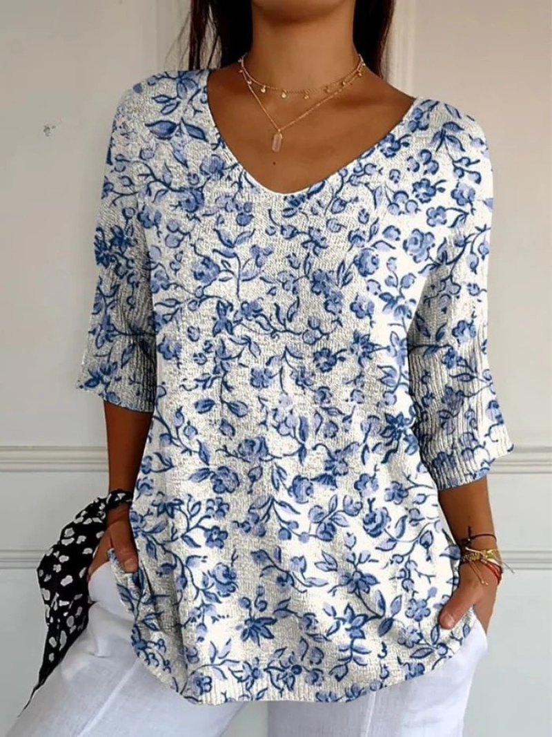 Eliza | Floral Print Relaxed Tunic