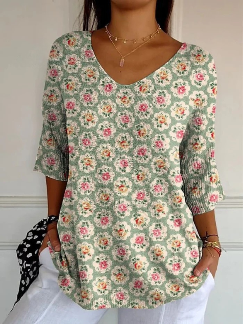 Katrina | Floral Print Tunic