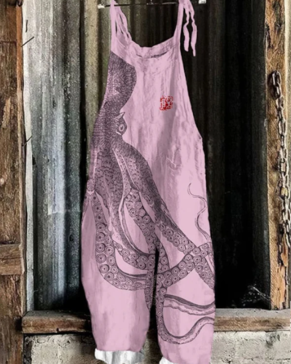 Nora | Lightweight Octupos Print Overall
