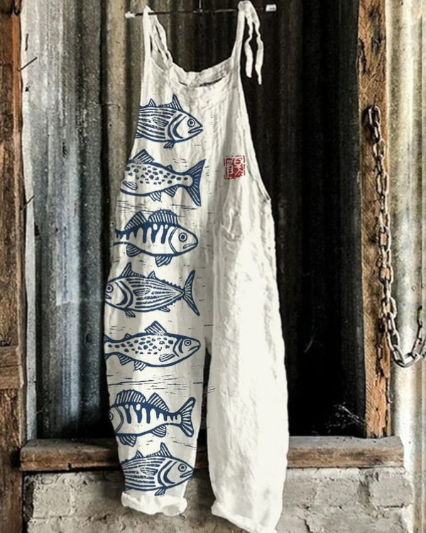 Dianne | Lightweight Aartisan Jumpsuit Sicily