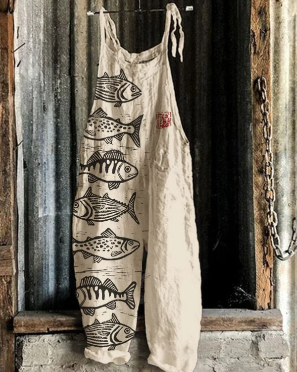 Dianne | Lightweight Aartisan Jumpsuit Sicily