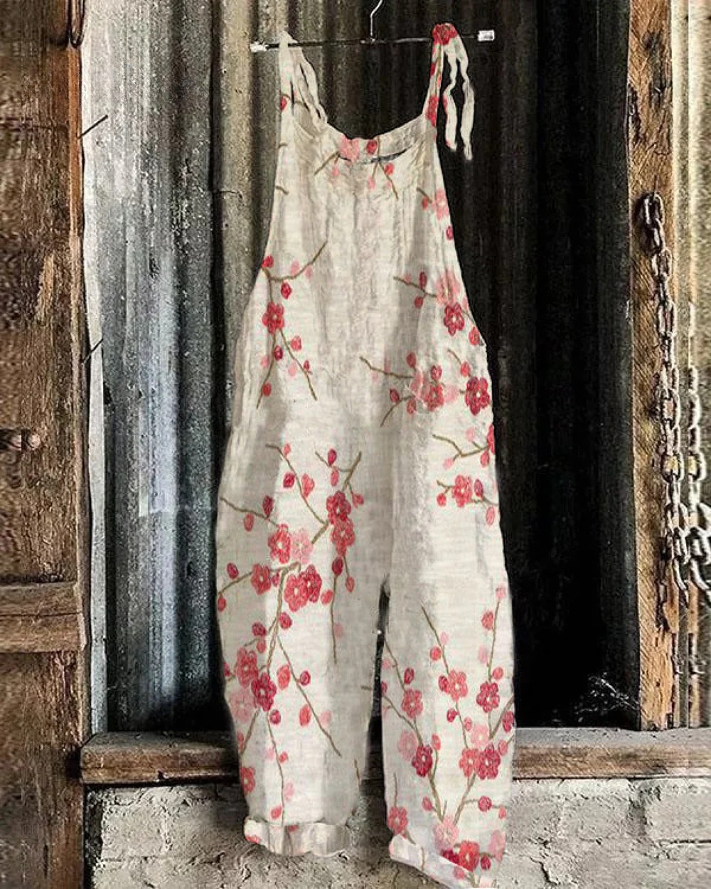 Kaila | Lightweight Cherry Blossoms Jumpsuit