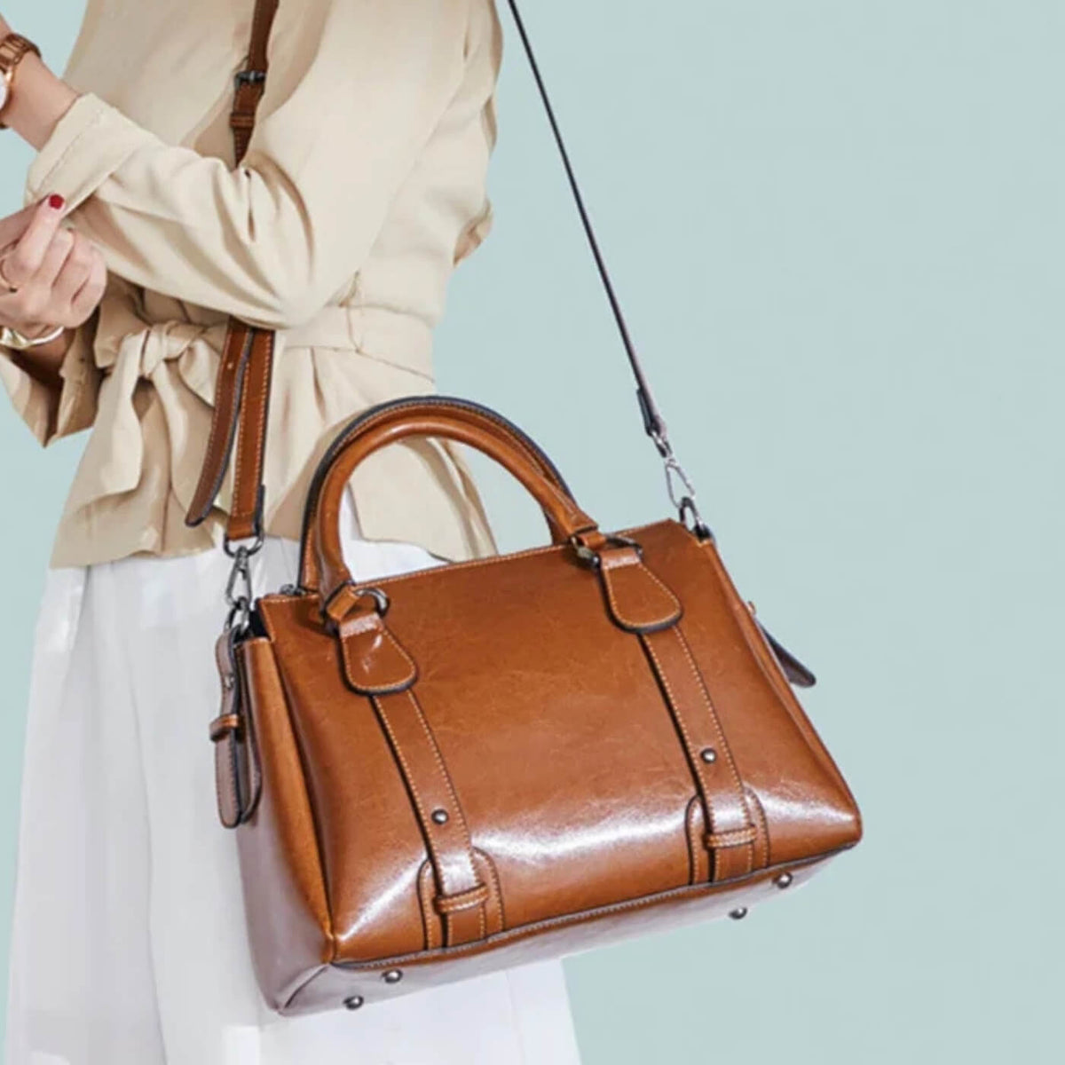 Stella | Structured Shoulder Bag