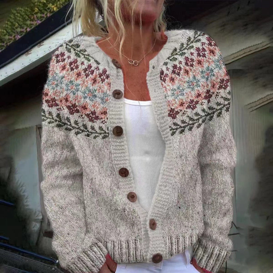 Madelyne | Cozy Vintage Cardigan