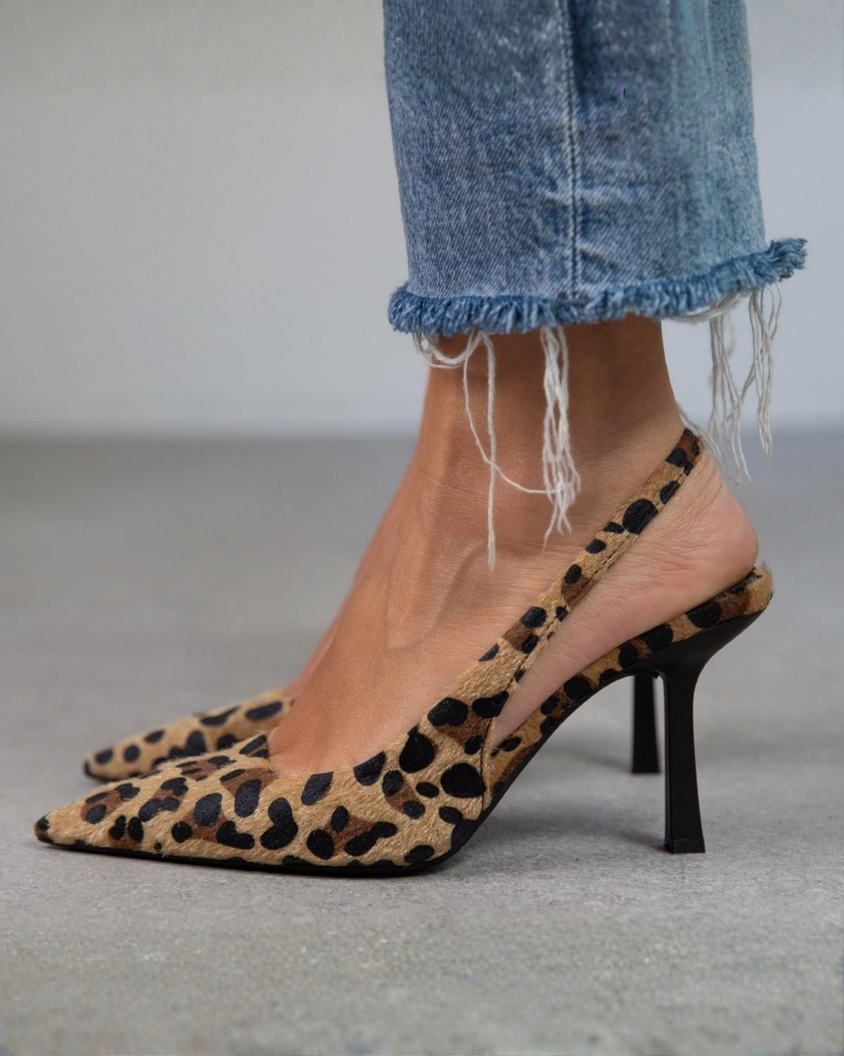 Wendy | Elegant Leopard Heels