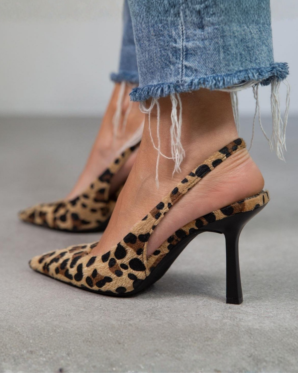 Wendy | Elegant Leopard Heels