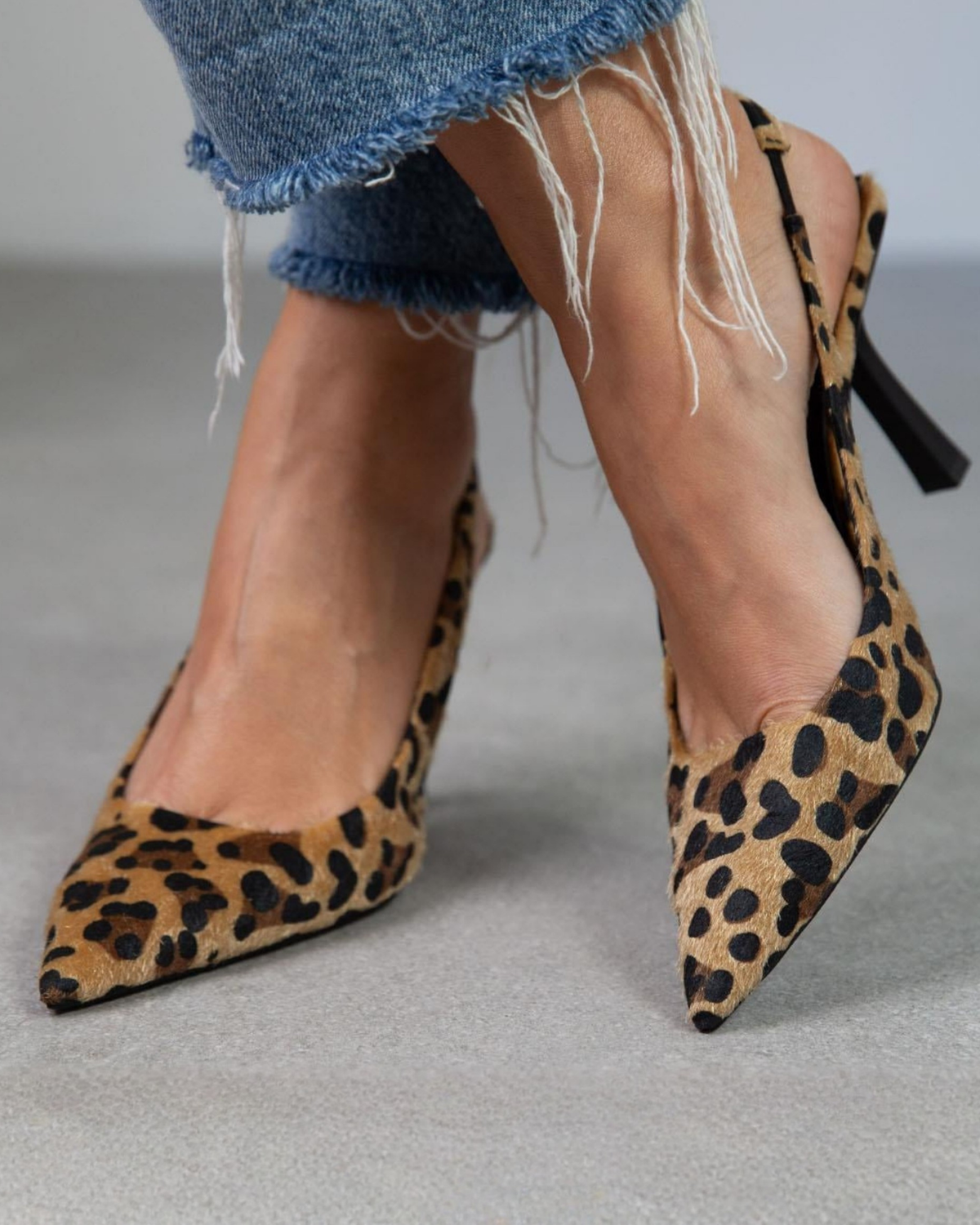 Wendy | Elegant Leopard Heels