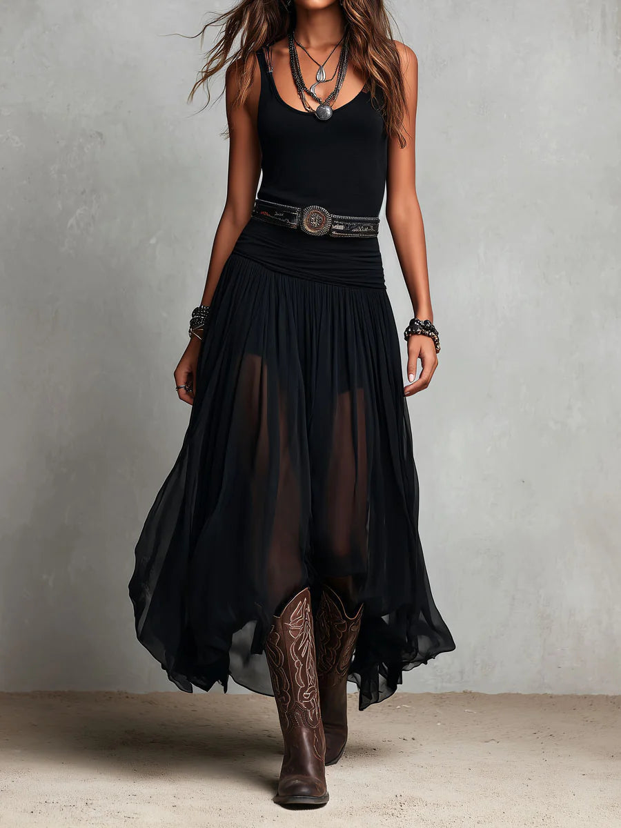 Natalie | Layered Maxi Dress