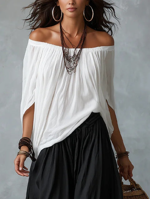 Sophia | Off-Shoulder Pants Set