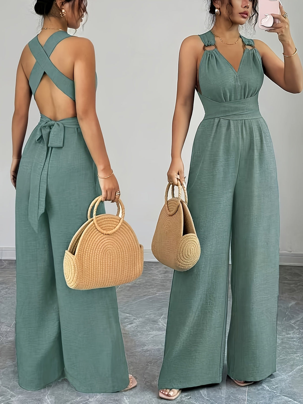 Emily | Wide-Leg Jumpsuit