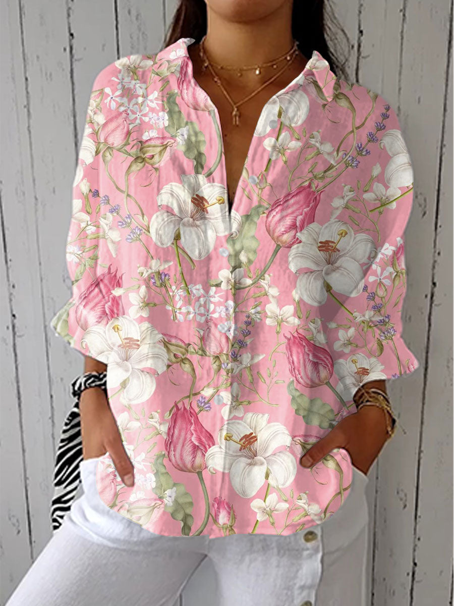Anne | Chic Floral Blouse