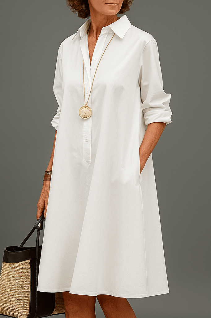 Sarah - Sophisticated Midi Dress