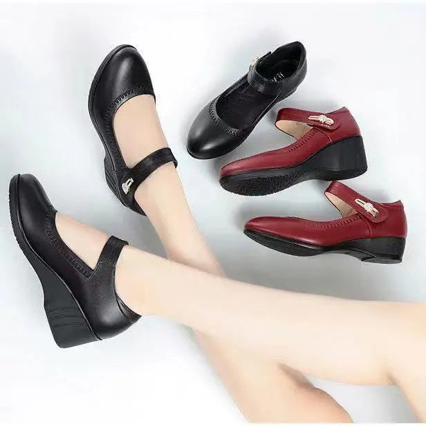 Lydia | Elegant Mid-Heel Comfort Heels
