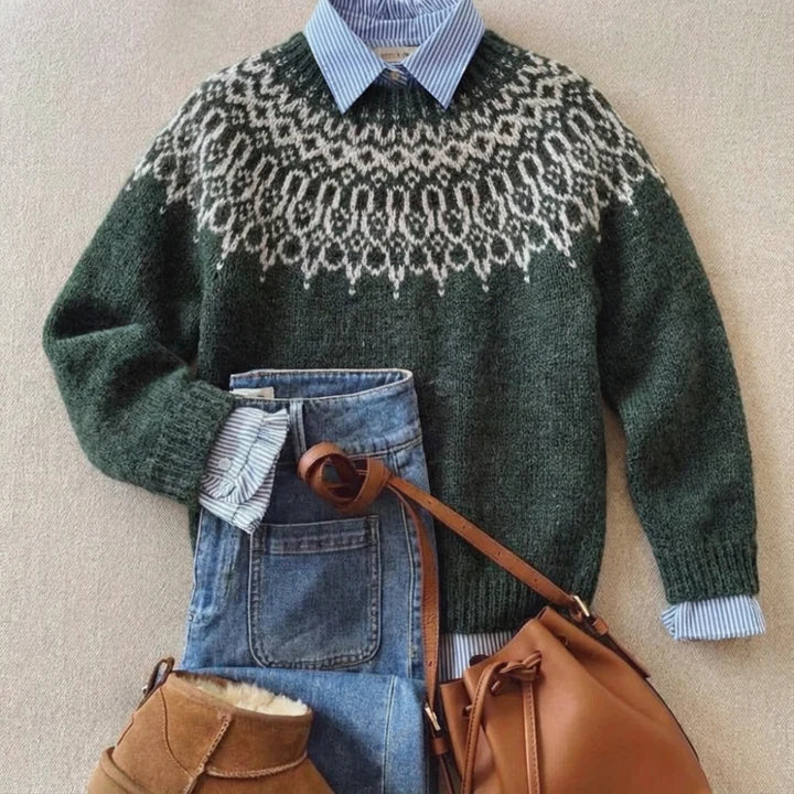 Tundra | Classic Vintage Nordic Knit Sweater