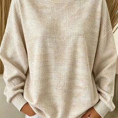 Casual crew neck ombre sweatshirt with a soft colour fade in a relaxed fit