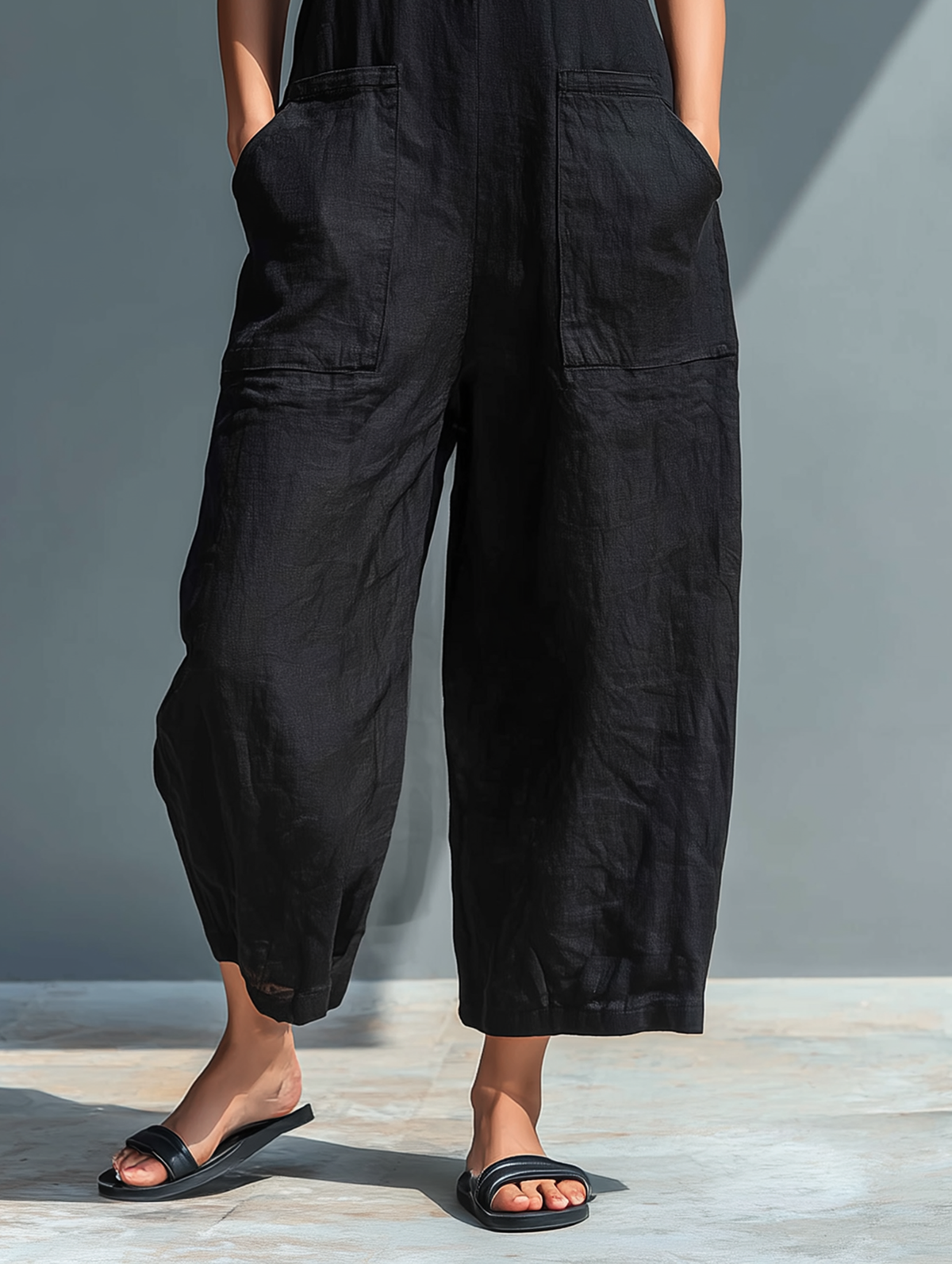 Harper | Sleeveless Wide-Leg Jumpsuit