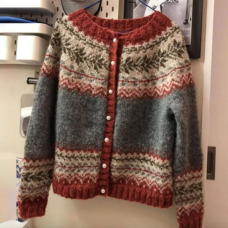Atasha | Handmade Icelandic-Style Cardigan