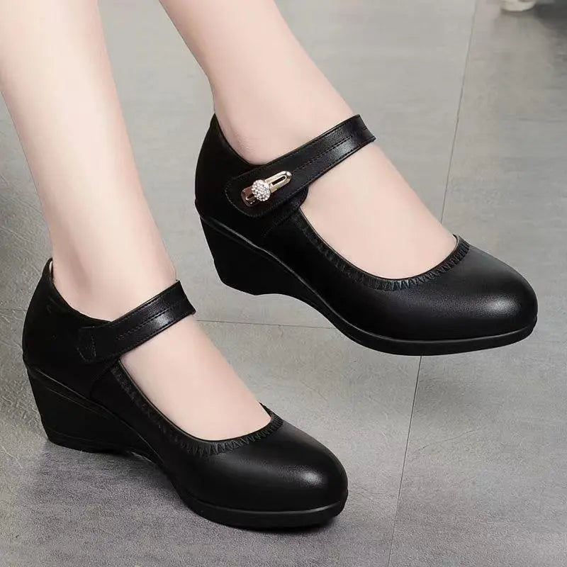 Lydia | Elegant Mid-Heel Comfort Heels