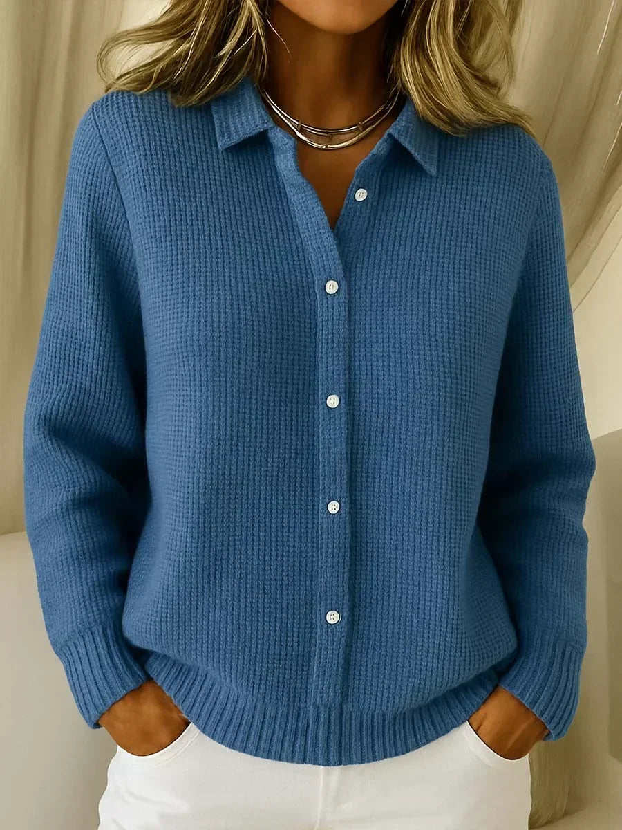 Katrina™ | Women's Textured Knit Button Cardigan