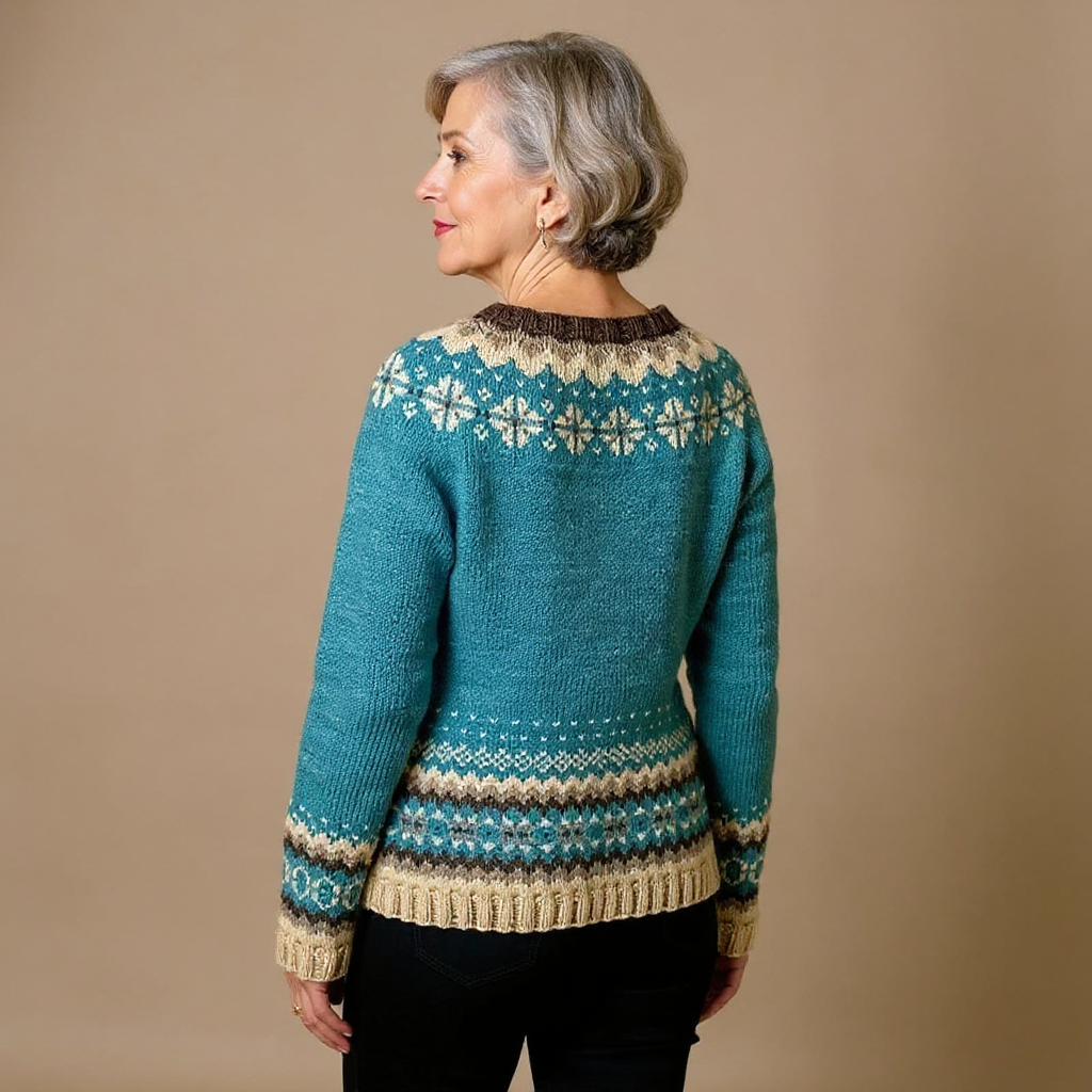Allaira | Timeless Icelandic-Inspired Knit Cardigan