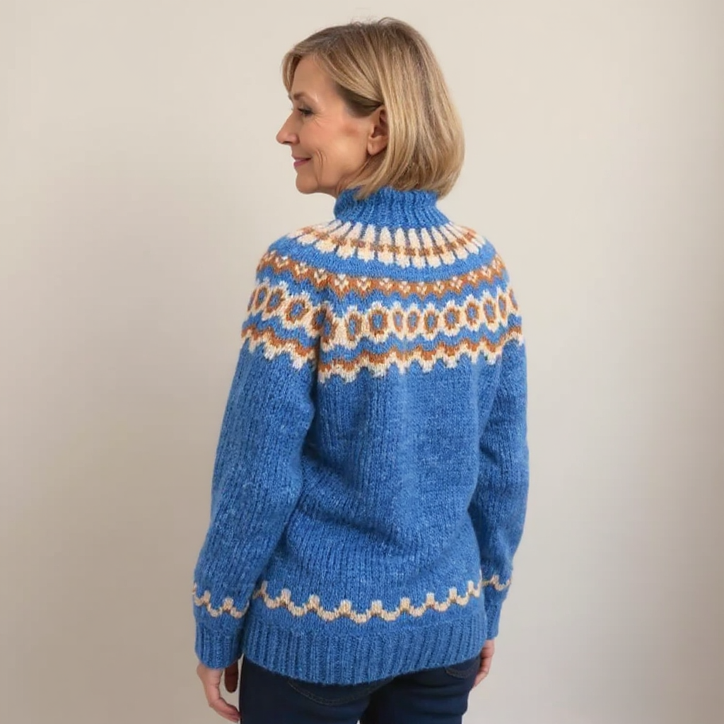 Amara | Handmade Icelandic-Style Knit Sweater