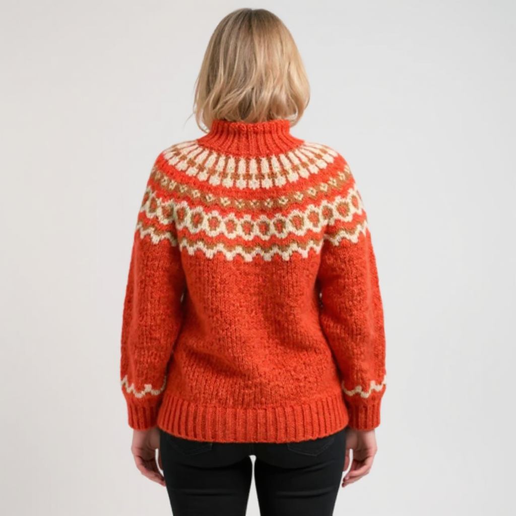Amara | Handmade Icelandic-Style Knit Sweater