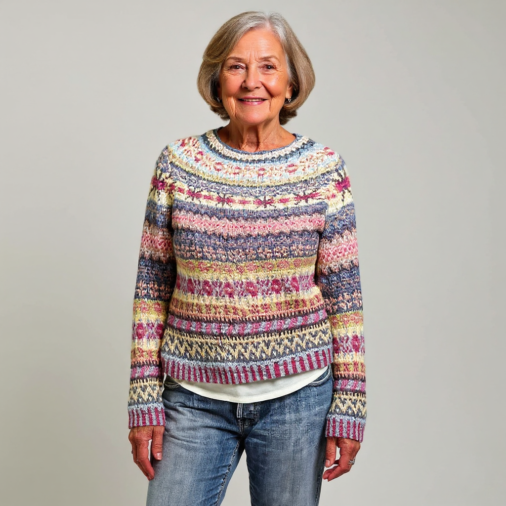 Zoey | Timeless Icelandic-Style Knit Sweater