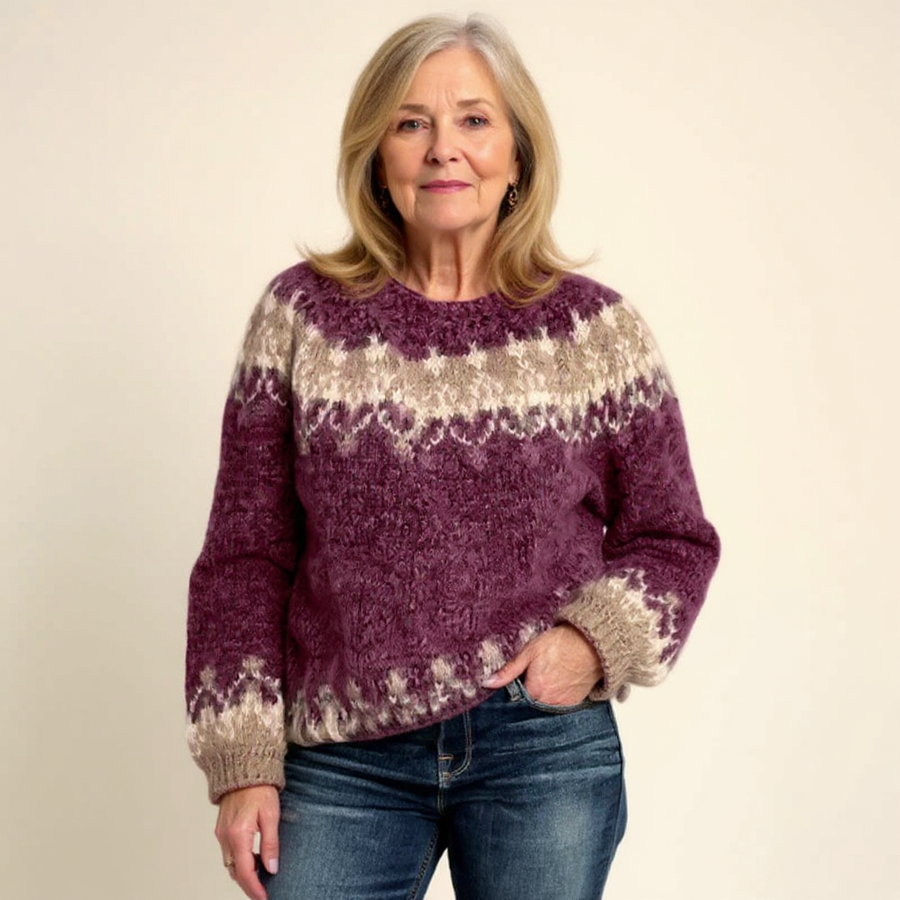 Janet | Timeless Icelandic Knit Sweater
