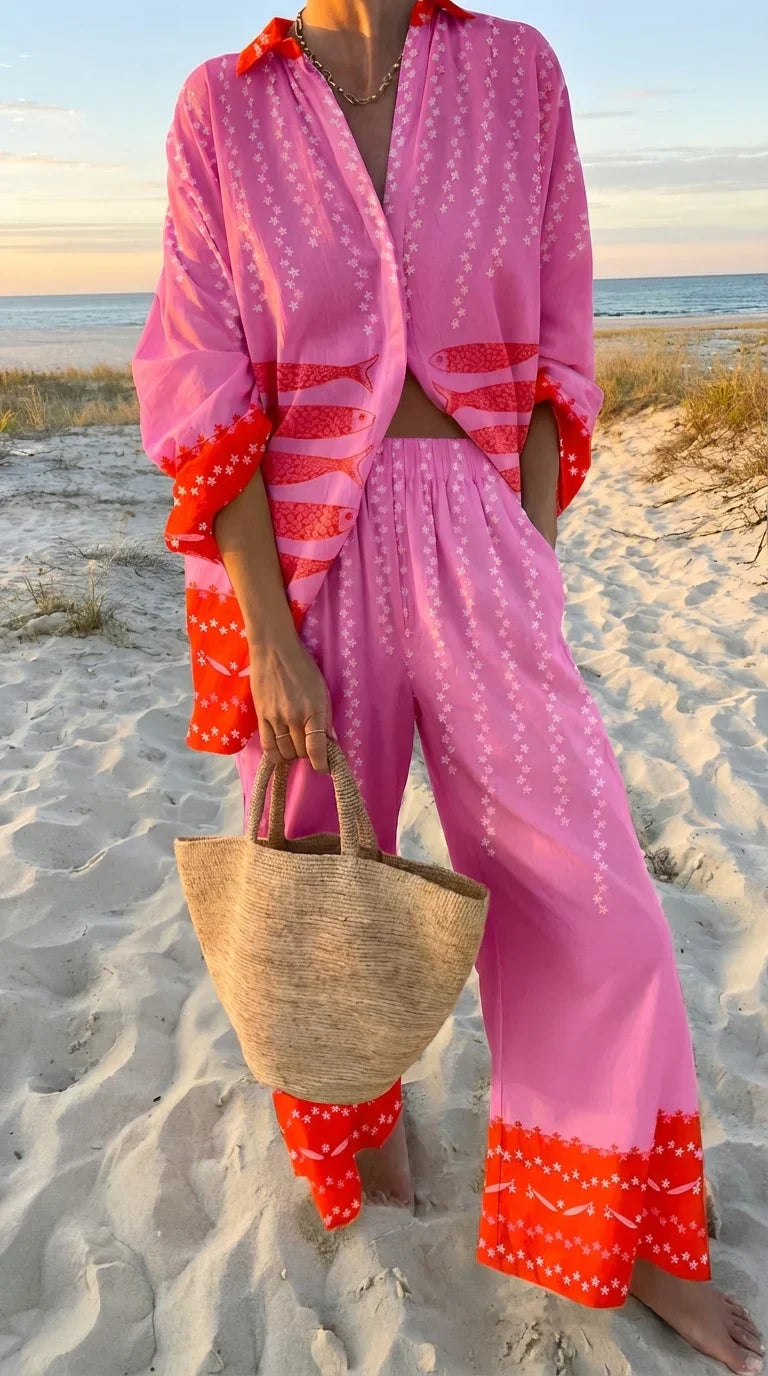 Isla | Vibrant Printed Set