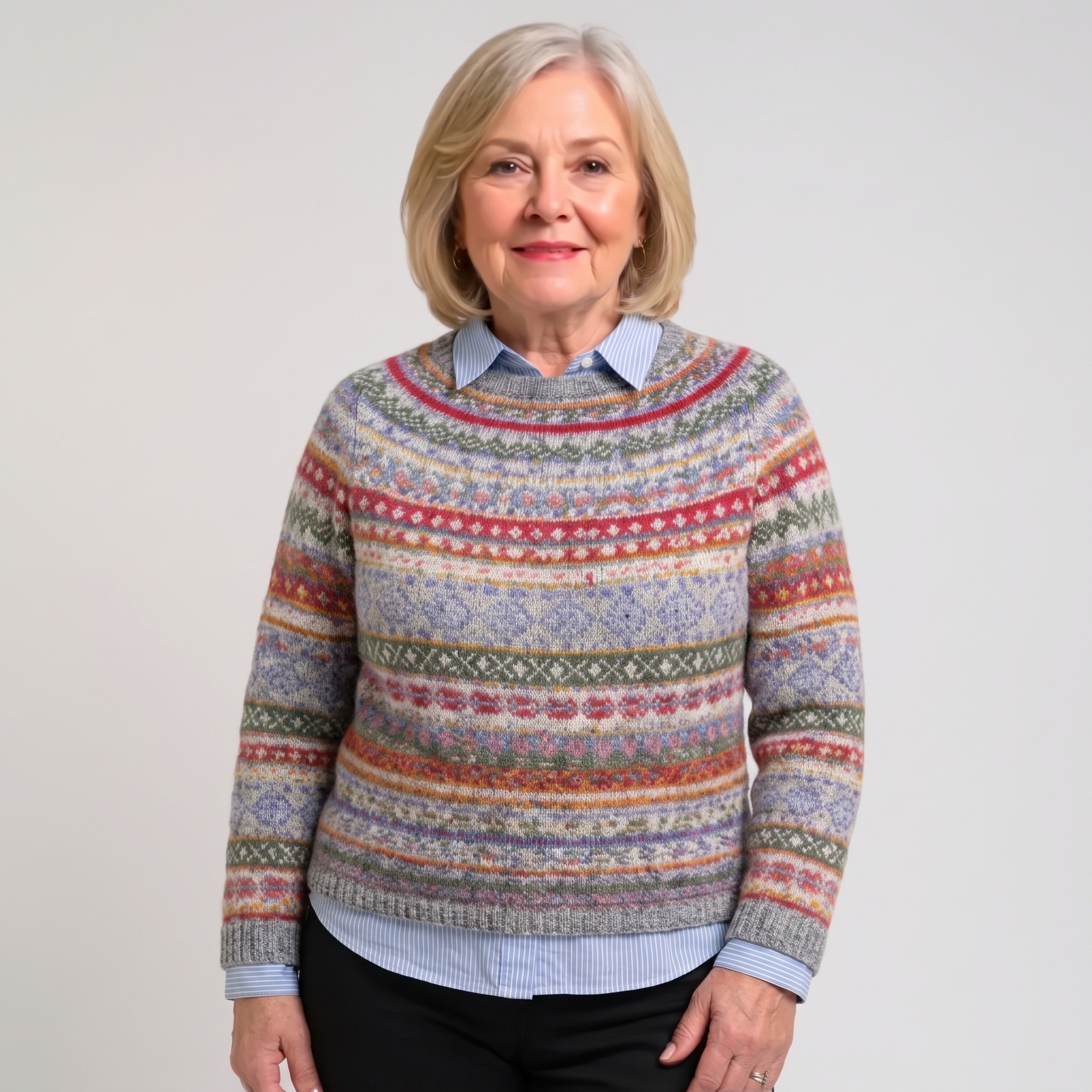 Hannah | Heritage Nordic Knit Sweater