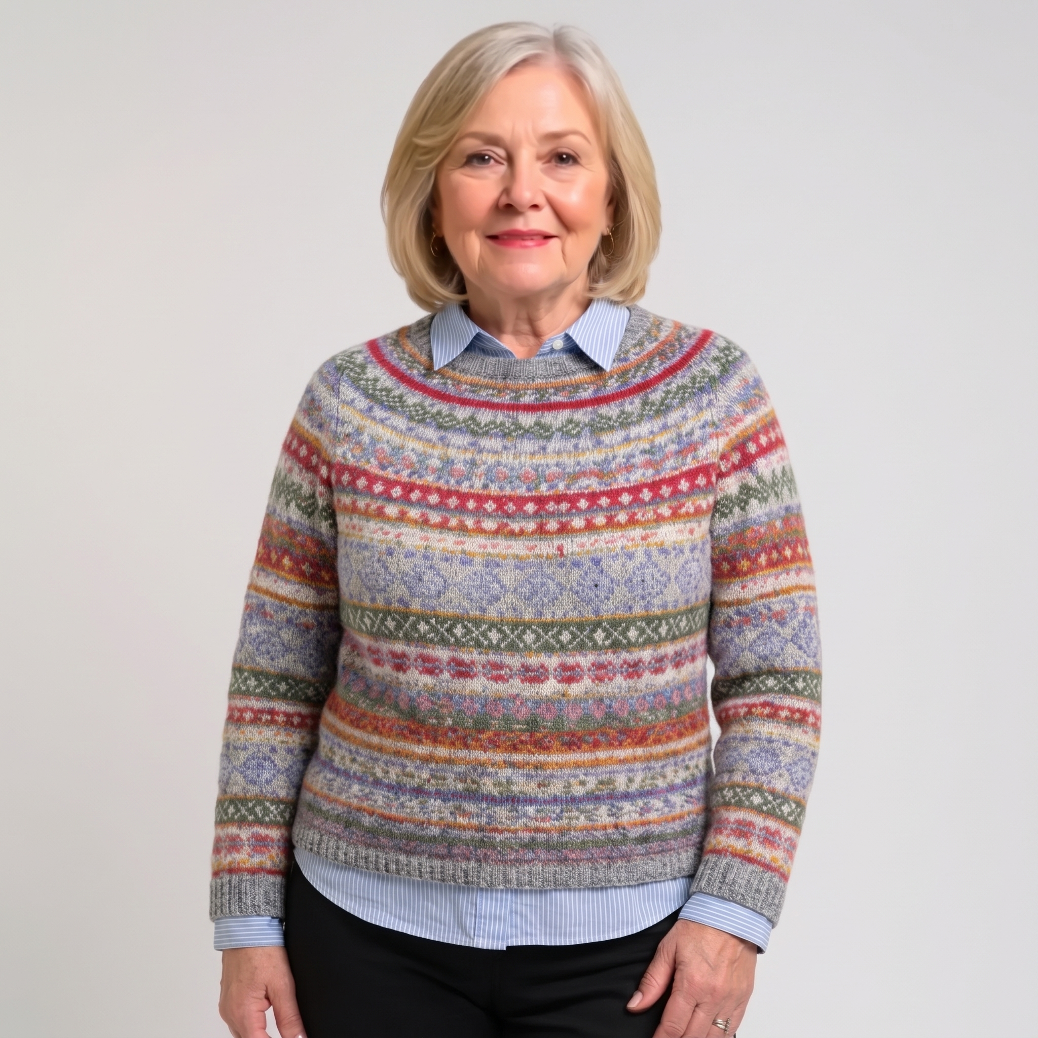 Hannah | Heritage Nordic Knit Sweater