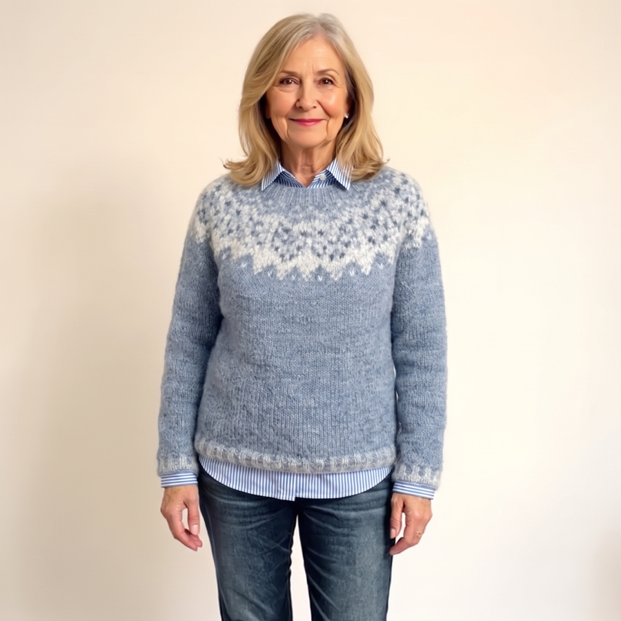 Sarah | Heritage Nordic Knit Sweater