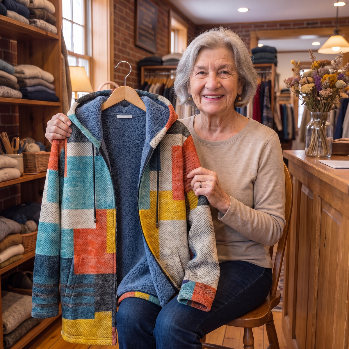 Eliana | Art-Inspired Cozy Hoodie