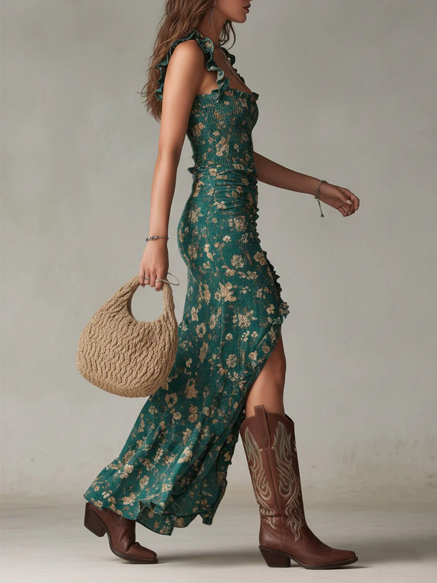 Zara | Bohemian Maxi Dress