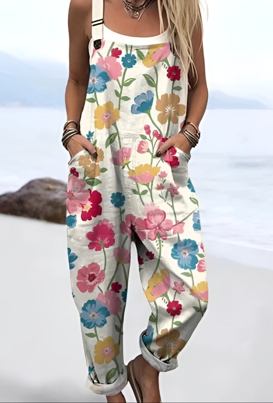 Solveig | Summer Meadow Overalls