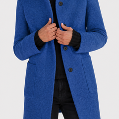 Janet classic wool blend coat with a relaxed fit, shown in several colours