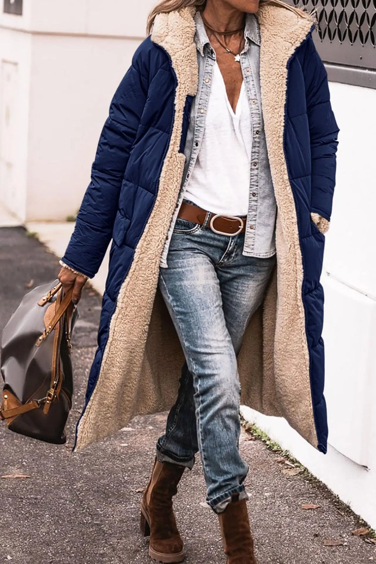 Esme | Reversible Long Coat