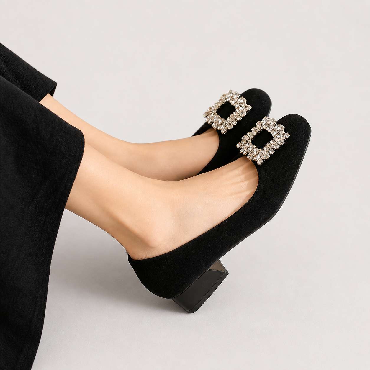 Julianyssa refined everyday loafers shown in black and brown