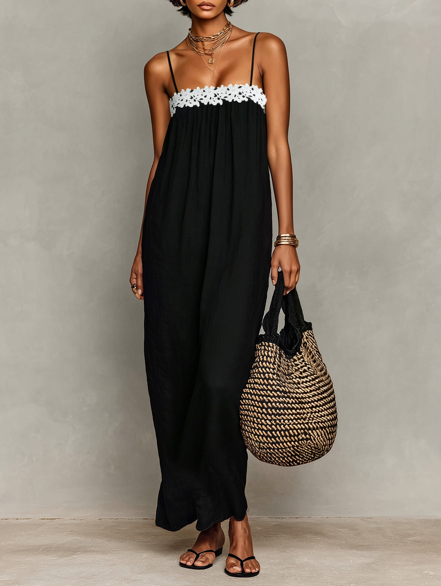 Caroline | Lace Strapless Dress