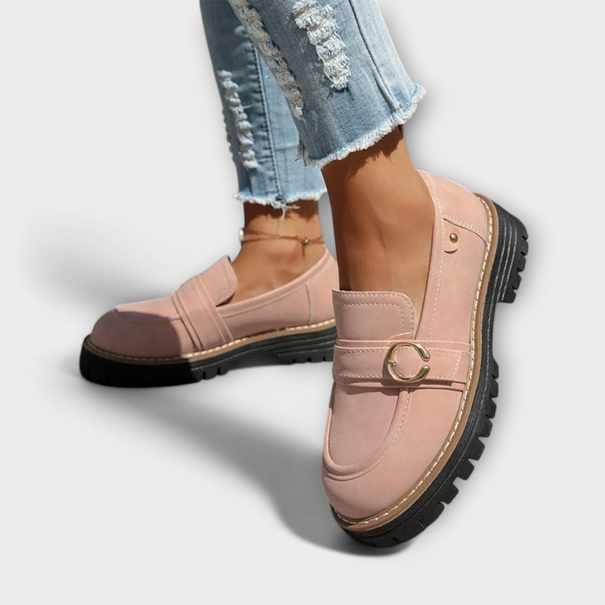 Lora | Casual Round-Toe Loafers